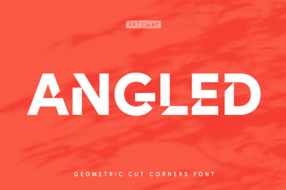Angled: A Bold Display Font for Marketers