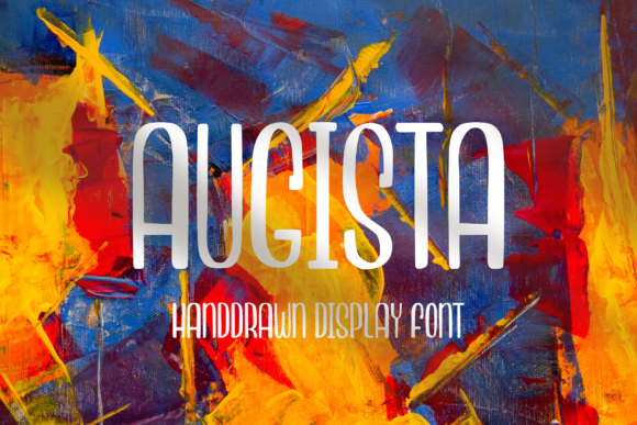 Augista: A Fun Display Font for Youthful Branding