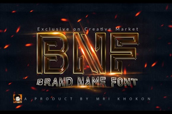 Brand Name: A Bold 3D Display Font Review