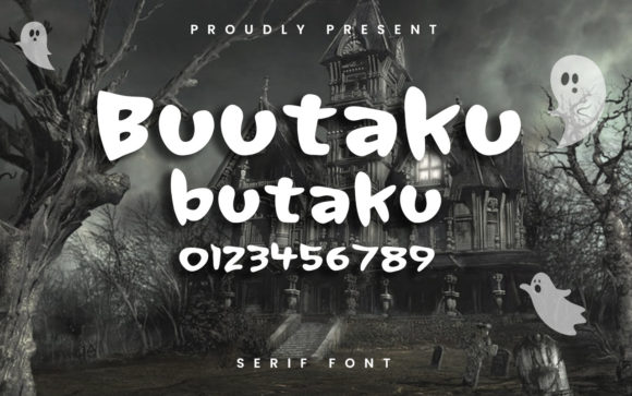 Buutaku: A Bold Display Font for Brand Identity