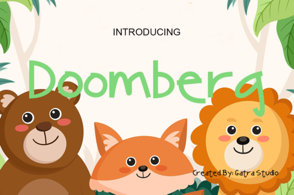 Doomberg: A Quirky Display Font for Modern Web Design
