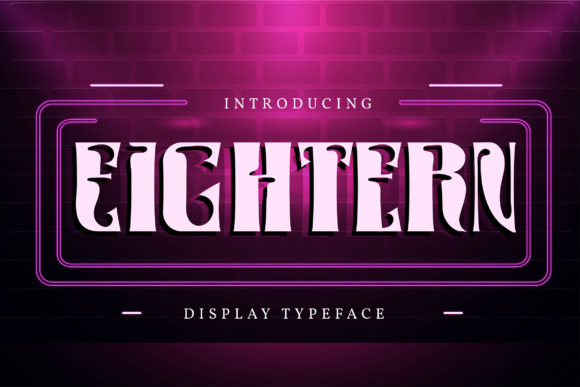 Eightern: A Retro Display Font for Modern Web Design