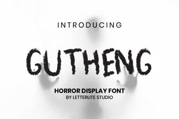 Gutheng: A Spooky Display Font for Your Brand