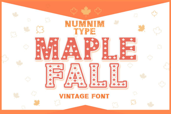 Maple Fall: A Bold Display Font for Web Design
