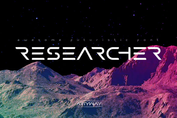 Researcher: A Modern Display Font for Your Brand