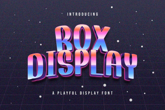 Rox: A Chunky Display Font for Joyful Branding