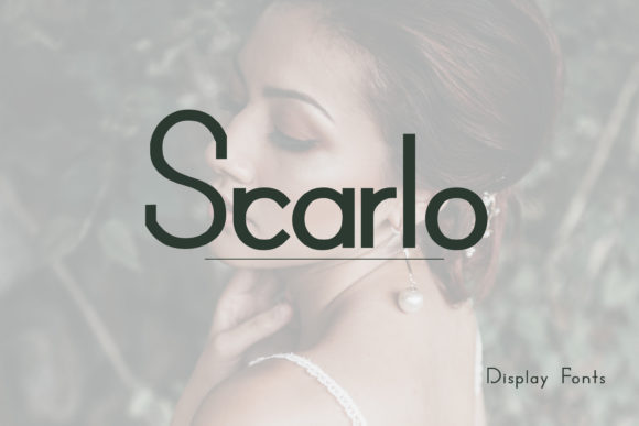 Scarlo: A Modern Display Font for Business Branding
