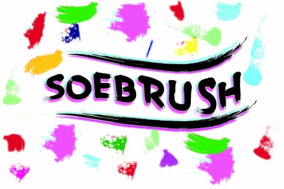 Soebrush: A Friendly Display Font for Editorial Design