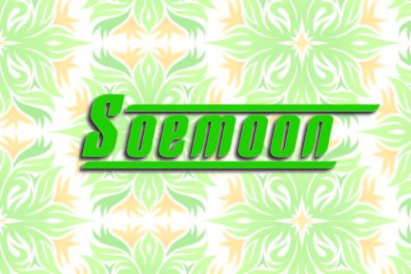Soemoon: The Bold Display Font for High-Impact Campaigns
