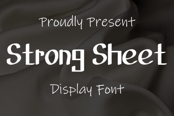Strong Sheet: A Bold Display Font for Web Design