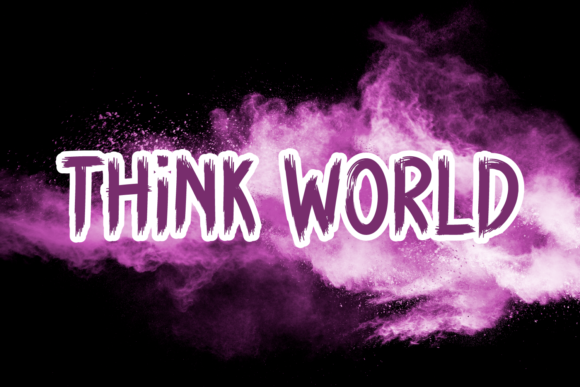 Think World: A Friendly Display Font for Business